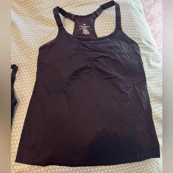 Ruby Ribbon size 34 black Tank Top - Picture 1 of 2